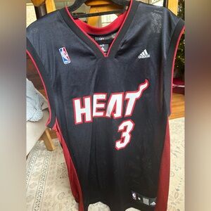 Adidas Dwayne Wade Miami Heat Jersey